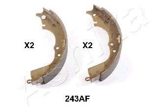 Комплект тормозных колодок ASHIKA 55-02-243