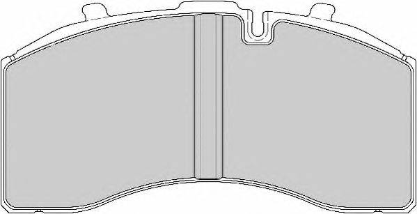 Комплект тормозных колодок, дисковый тормоз BERAL 29269