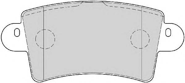 Комплект тормозных колодок, дисковый тормоз ABEX AVR106