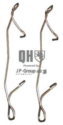 Комплектующие, колодки дискового тормоза JP GROUP BFK658