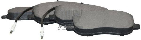 Комплект тормозных колодок, дисковый тормоз JP GROUP BP1352