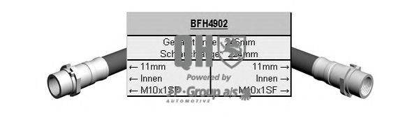 Тормозной шланг JP GROUP BFH4902