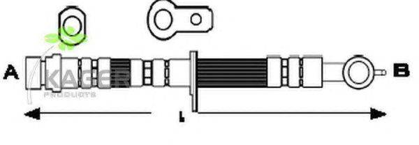Тормозной шланг KAGER 380721