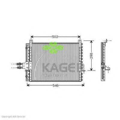 Конденсатор, кондиционер KAGER 94-5775