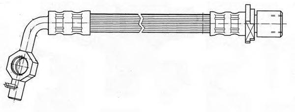 Тормозной шланг KAWE 511867