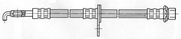 Тормозной шланг KAWE 512192