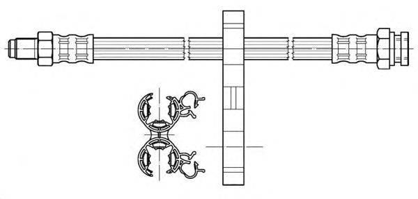 Тормозной шланг KAWE 511529