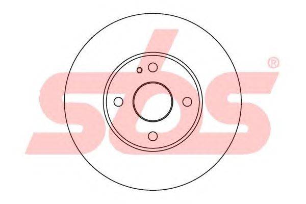 Тормозной диск sbs 1815203230