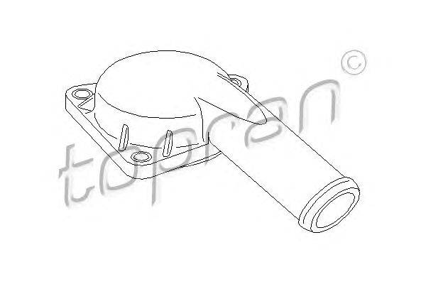 Фланец охлаждающей жидкости TOPRAN 111180