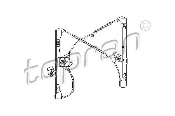 Подъемное устройство для окон TOPRAN 111254