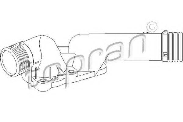 Фланец охлаждающей жидкости TOPRAN 501 429