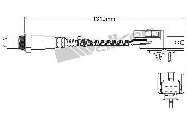 Лямбда-зонд WALKER PRODUCTS 250-25011