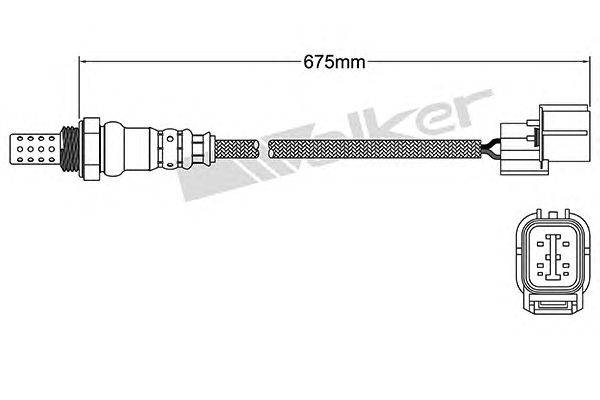 Лямбда-зонд WALKER PRODUCTS 250-24760