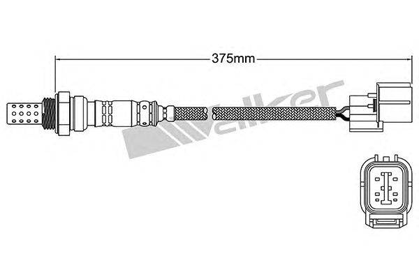 Лямбда-зонд WALKER PRODUCTS 250-24308