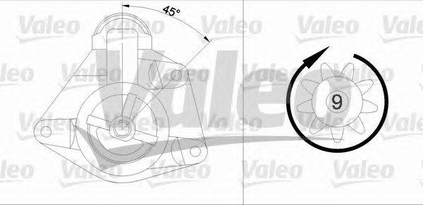 Стартер VALEO 436089