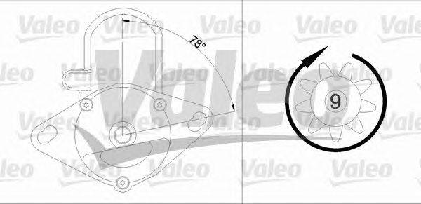 Стартер VALEO 455951