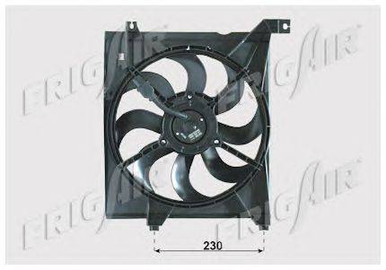 Вентилятор, охлаждение двигателя FRIGAIR 0533.2002
