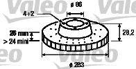 Тормозной диск LUCAS ELECTRICAL 6027961