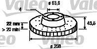 Тормозной диск LUCAS ELECTRICAL 6040361