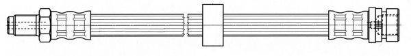 Тормозной шланг CEF 512365