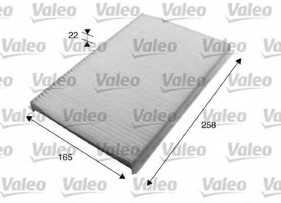 Фильтр, воздух во внутренном пространстве VALEO 715615