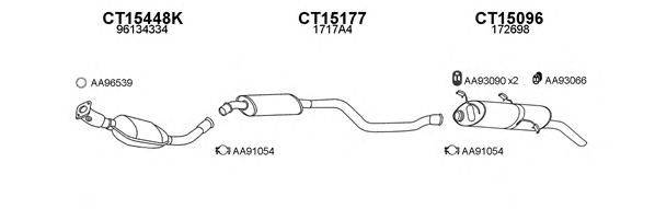 Система выпуска ОГ VENEPORTE 150172