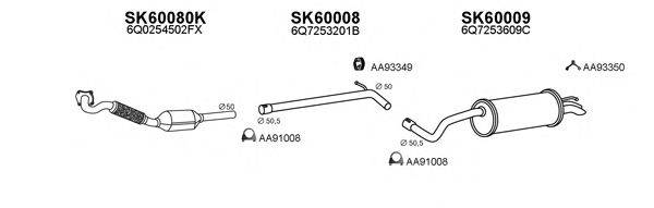 Система выпуска ОГ VENEPORTE 600096