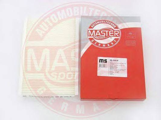 Фильтр, воздух во внутренном пространстве MASTER-SPORT 2940-IF-PCS-MS