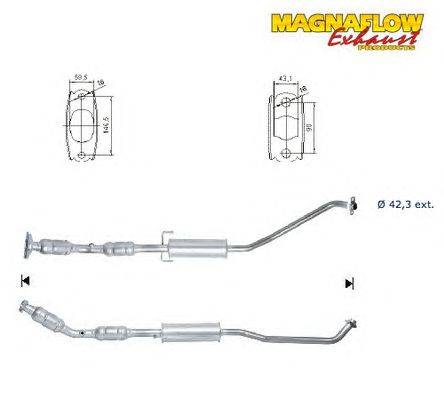 Катализатор MAGNAFLOW 78027