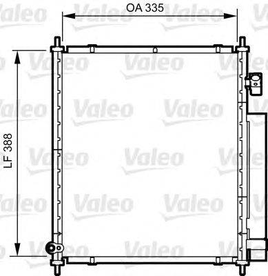 Конденсатор, кондиционер VALEO 814241