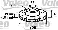 Тормозной диск LUCAS ELECTRICAL 6042595