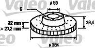 Тормозной диск LUCAS ELECTRICAL 6027591