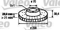 Тормозной диск LUCAS ELECTRICAL 6016141