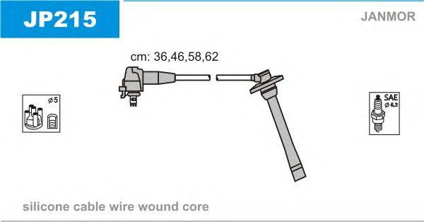 Комплект проводов зажигания JANMOR JP215