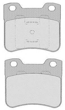 Комплект тормозных колодок, дисковый тормоз RAICAM 343.1