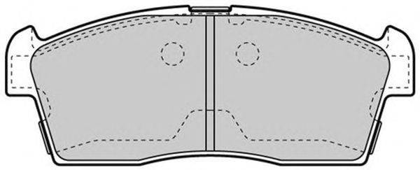 Комплект тормозных колодок, дисковый тормоз FREMAX FBP-1690