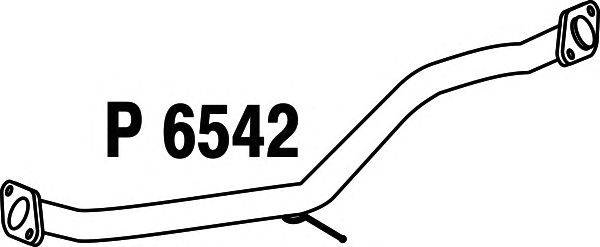 Труба выхлопного газа FENNO 6542