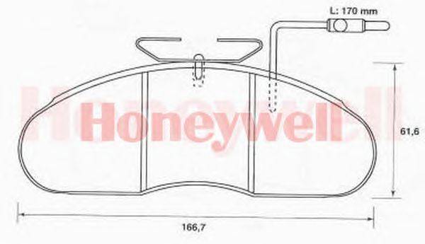 Комплект тормозных колодок, дисковый тормоз STOP 29984