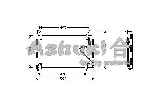 Конденсатор, кондиционер ASHUKI M981-02