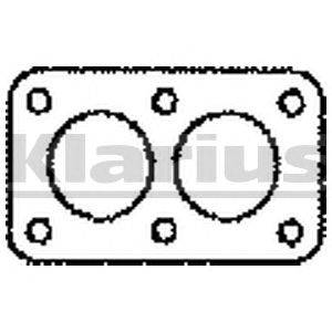 Прокладка, труба выхлопного газа retec 805605