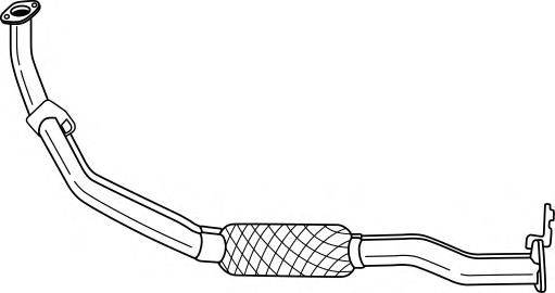 Труба выхлопного газа SIGAM 37117