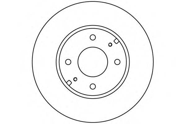 Тормозной диск SIMER D2082
