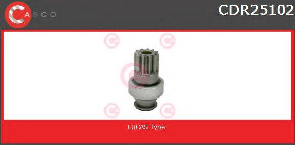 Ведущая шестерня, стартер CASCO CDR25102