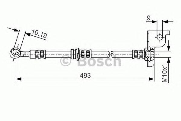 Тормозной шланг CF GOMMA 512495