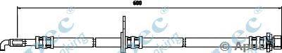 Тормозной шланг APEC braking HOS3528