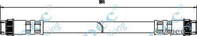 Тормозной шланг APEC braking HOS3669