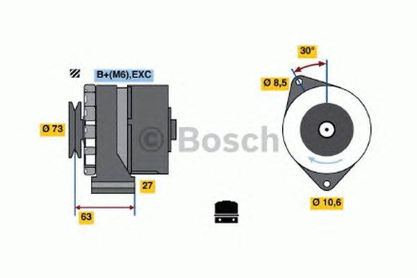 Генератор BOSCH 3177