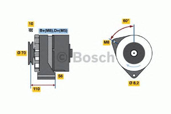 Генератор BOSCH 3415