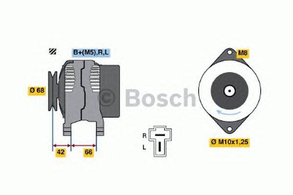 Генератор BOSCH 0 986 035 851