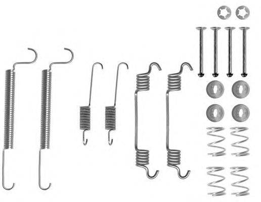 Комплектующие, тормозная колодка HELLA PAGID 8DZ355200461